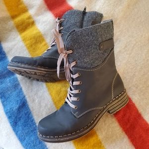 rieker combat boots